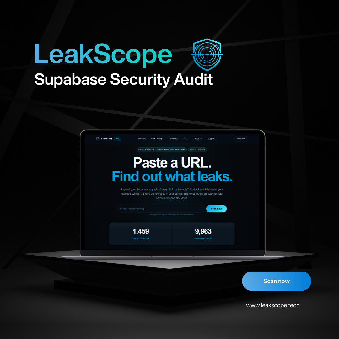 LeakScope screenshot